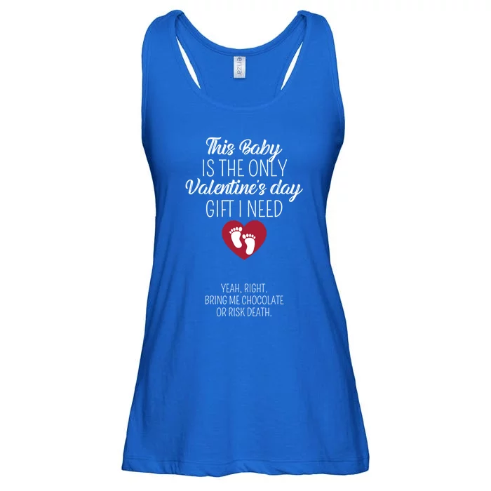 This Is The Valentine's I Need Bring Me Chocolate Joke Cute Gift Ladies Essential Flowy Tank