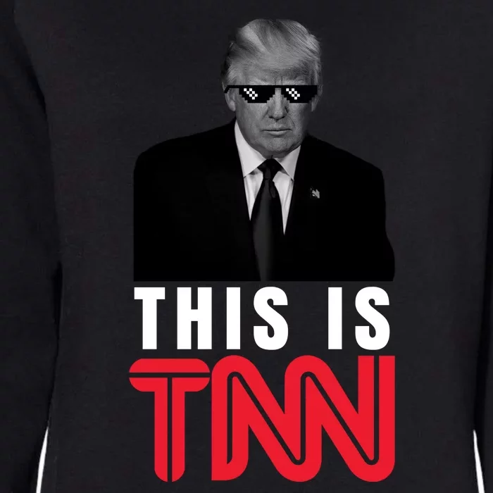 This Is TNN Funny Donald Trump Republican Womens California Wash Sweatshirt