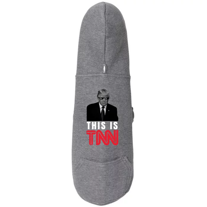 This Is TNN Funny Donald Trump Republican Doggie 3-End Fleece Hoodie