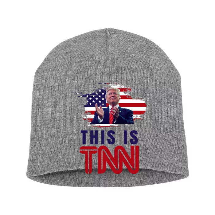 This Is TNN Pro Donald Trump USA Short Acrylic Beanie