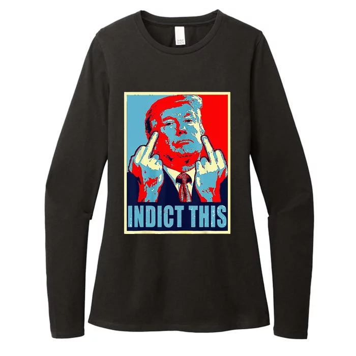 Trump Indict This Womens CVC Long Sleeve Shirt