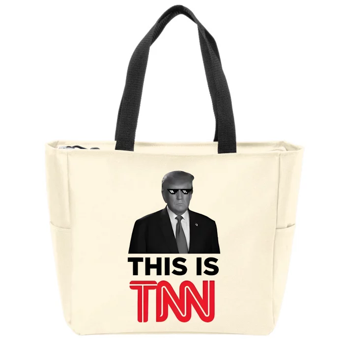 This Is TNN Zip Tote Bag