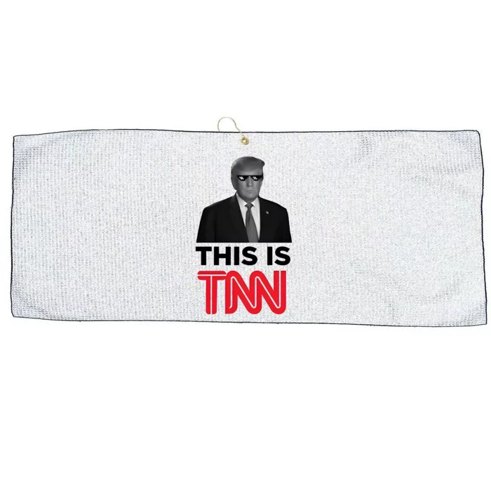 This Is TNN Large Microfiber Waffle Golf Towel