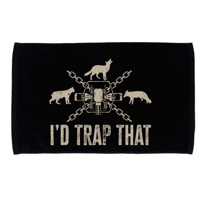 Trapping I'd Trap That Trap Hunting Microfiber Hand Towel