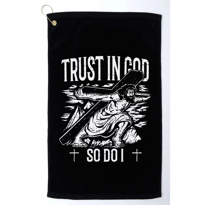 Trust In The Lord Christian Followers of Christ Platinum Collection Golf Towel