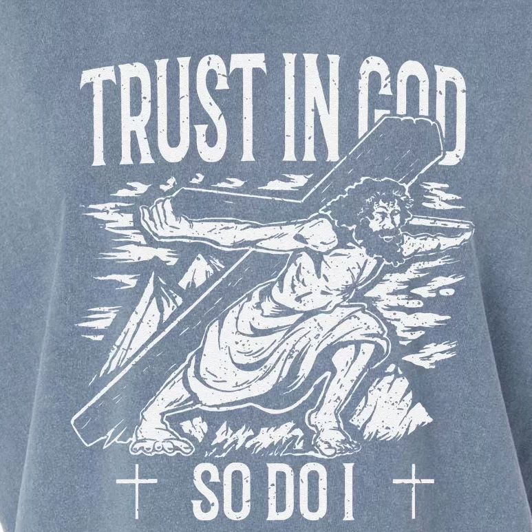 Trust In The Lord Christian Followers of Christ Garment-Dyed Women's Muscle Tee