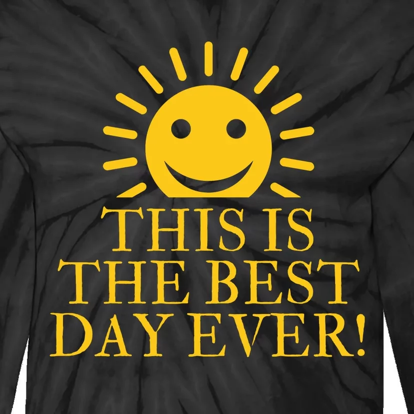 THIS IS THE BEST DAY EVER FUNNY CHRISTMAS Tie-Dye Long Sleeve Shirt