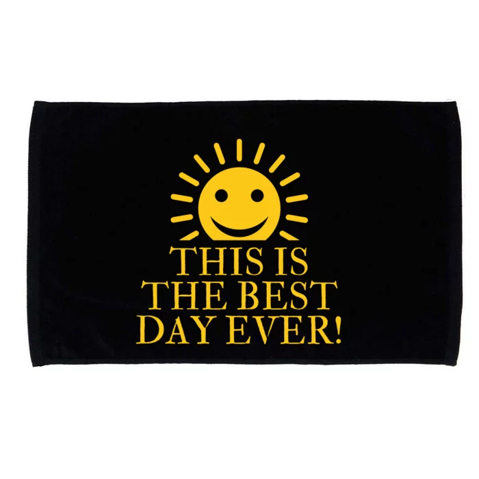 THIS IS THE BEST DAY EVER FUNNY CHRISTMAS Microfiber Hand Towel