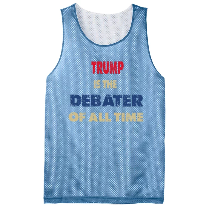 Trump Is The Best Debater Of All Time Mesh Reversible Basketball Jersey Tank