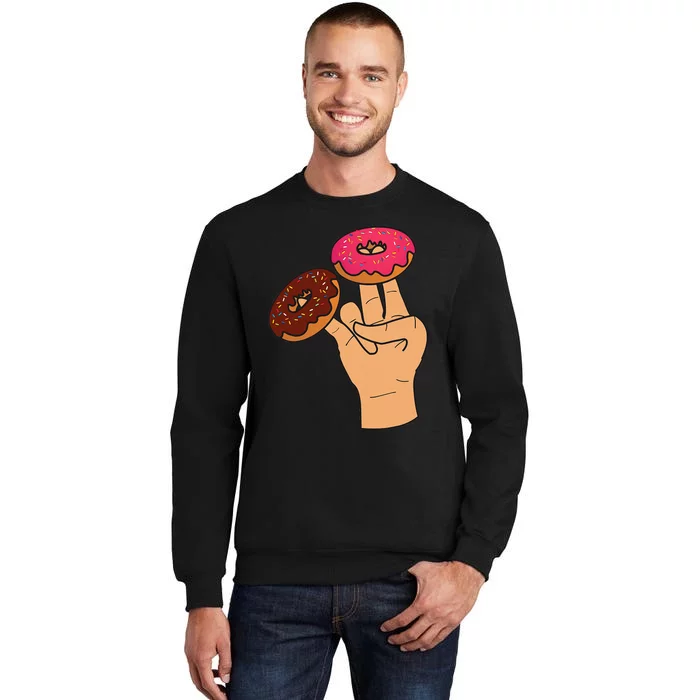 Two In The Pink One In The Stink Funny Shocker Sweatshirt