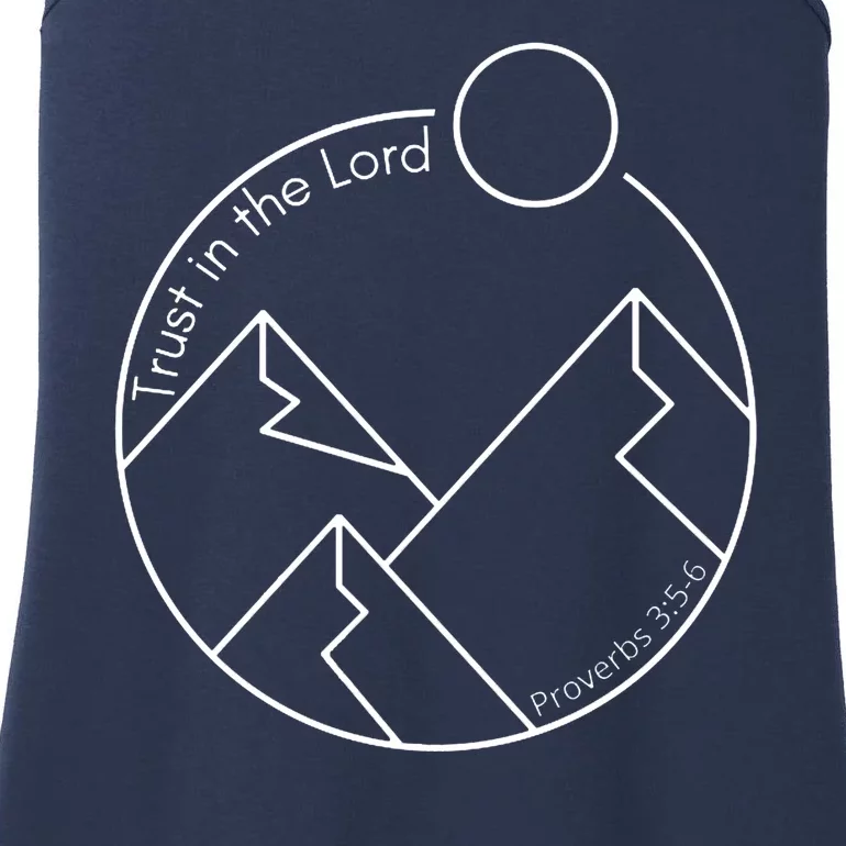 Trust In The Lord Proverbs 3:56 Ladies Essential Tank