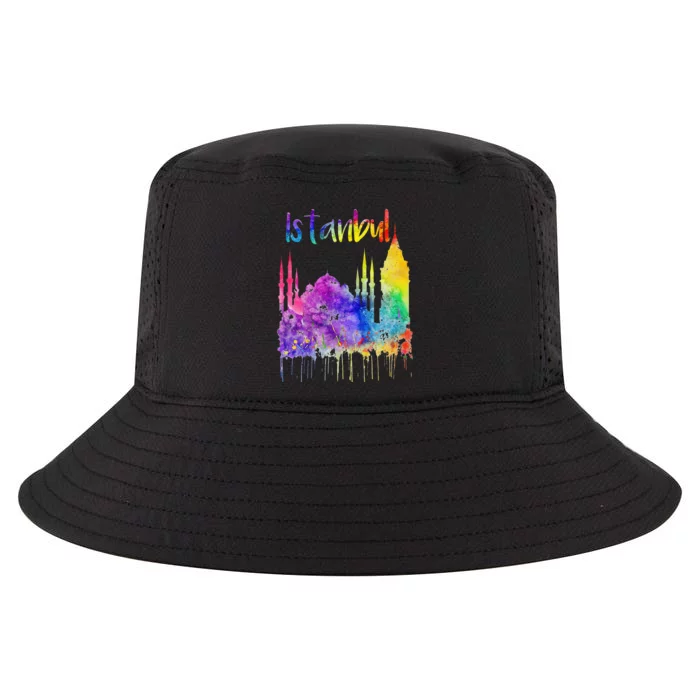 Turkey Istanbul Turkiye Turkish Lover Blue Mosque Painting Cool Comfort Performance Bucket Hat