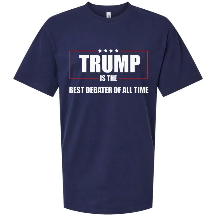 Trump Is The Best Debater Of All Time Sueded Cloud Jersey T-Shirt