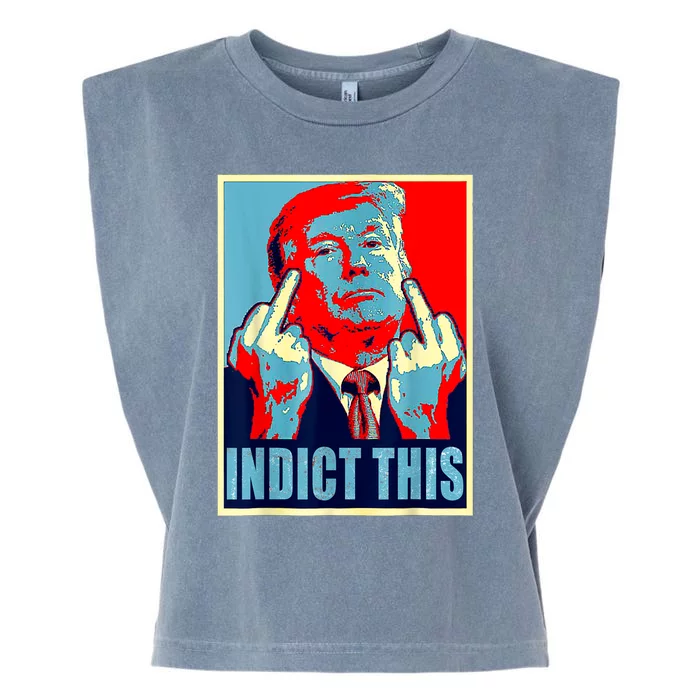 Trump Indict This Garment-Dyed Women's Muscle Tee