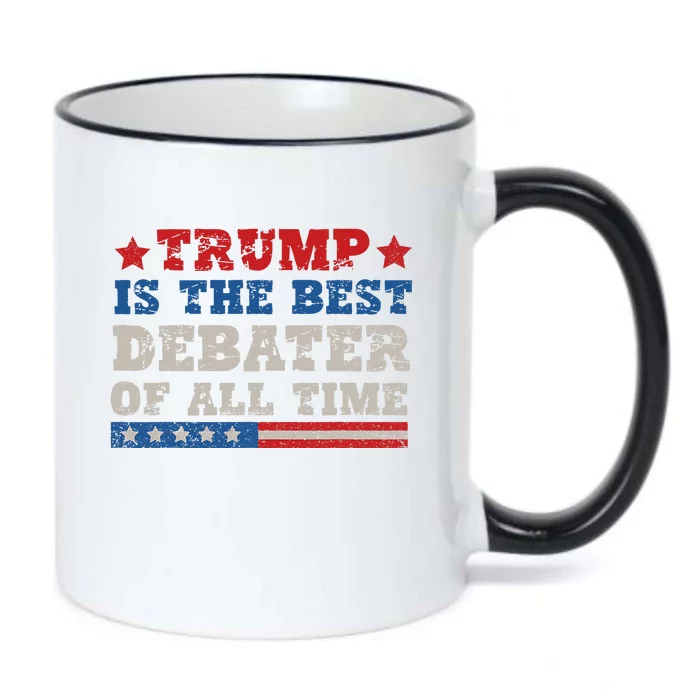 Trump Is The Best Debater Of All Time. Black Color Changing Mug