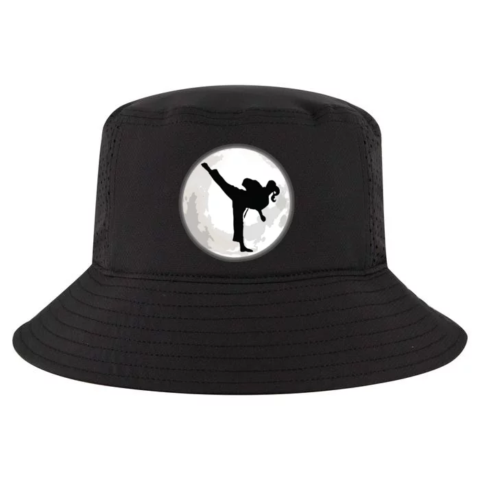 Taekwondo In The Moon For The Kick Cool Comfort Performance Bucket Hat