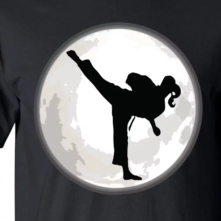 Taekwondo In The Moon For The Kick Tall T-Shirt