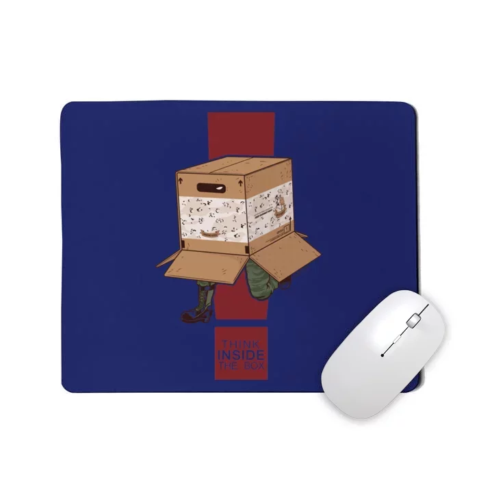 Think Inside The Box. Mousepad