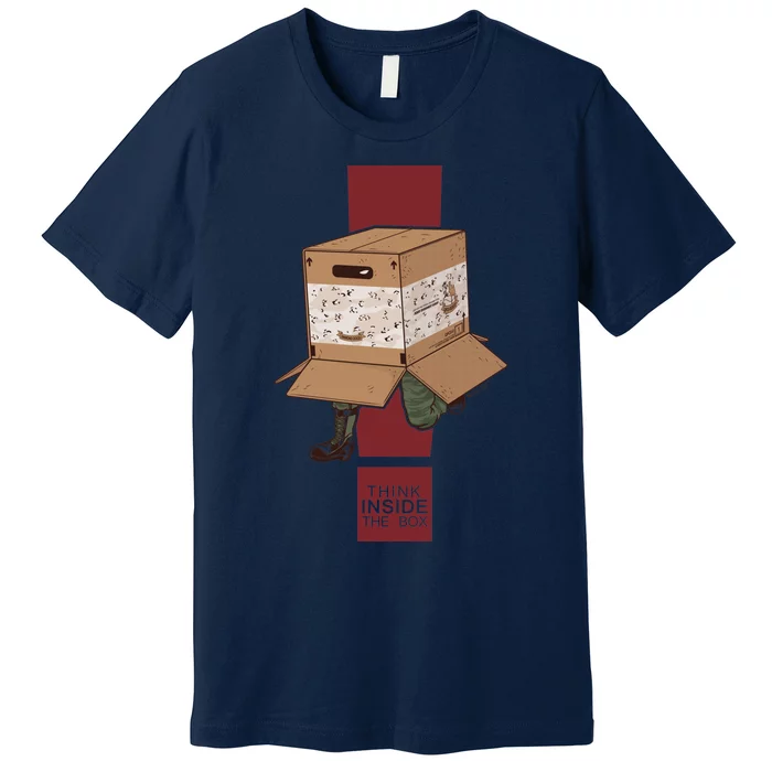 Think Inside The Box. Premium T-Shirt