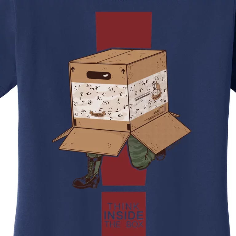 Think Inside The Box. Women's T-Shirt