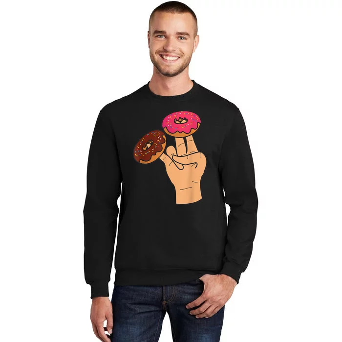 Two In The Pink One In The Stink Funny Shocker Sweatshirt