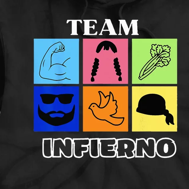 Team Infierno Tie Dye Hoodie