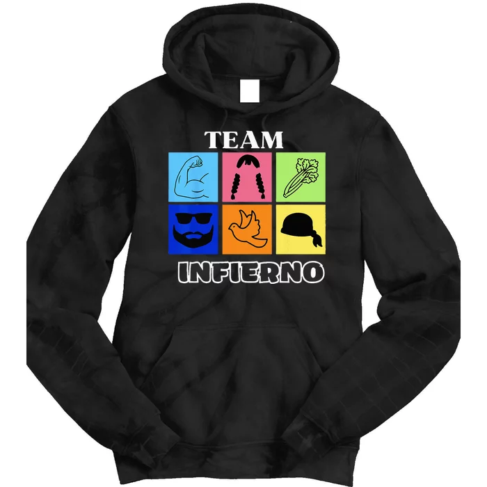 Team Infierno Tie Dye Hoodie