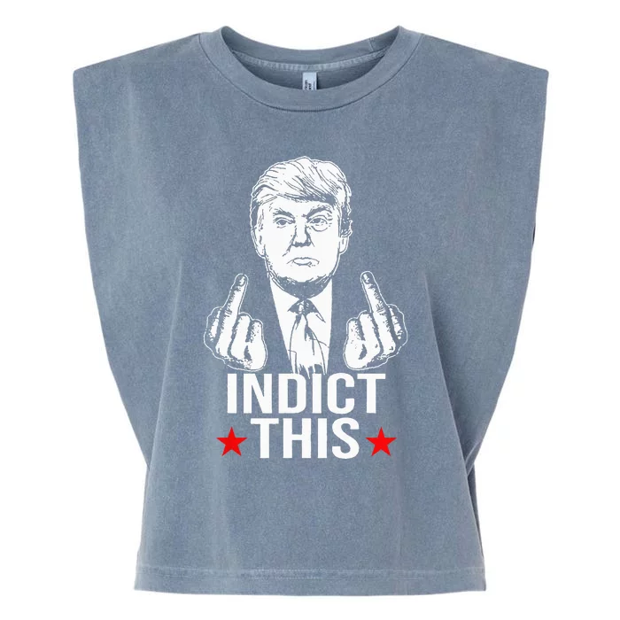 Trump Indict This Garment-Dyed Women's Muscle Tee