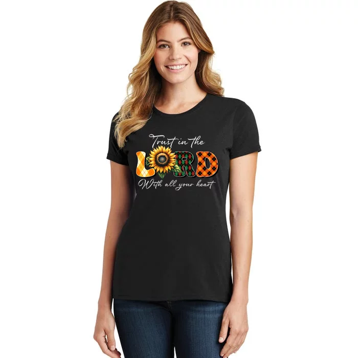 Trust In The Lord With All Your Heart Women's T-Shirt