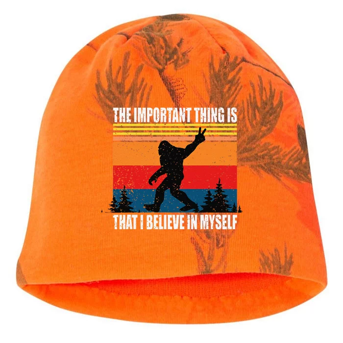 The Important Thing Is That I Believe In Myself Kati - Camo Knit Beanie