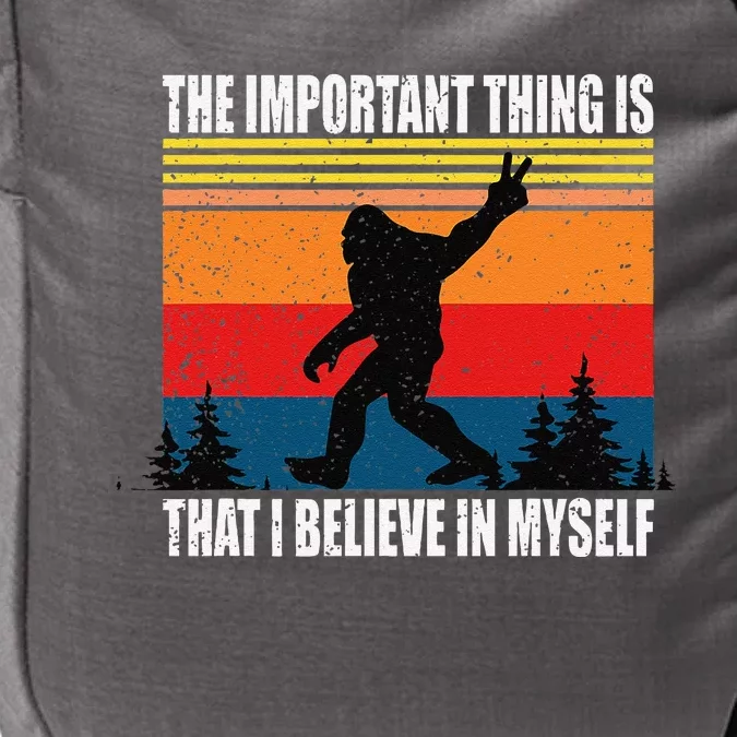 The Important Thing Is That I Believe In Myself Impact Tech Backpack