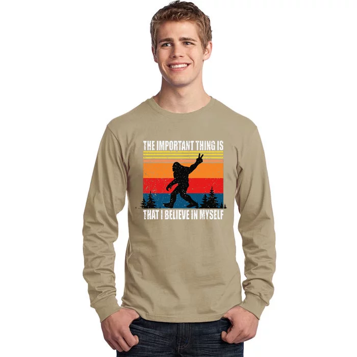 The Important Thing Is That I Believe In Myself Tall Long Sleeve T-Shirt