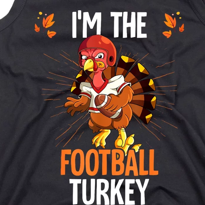 Thanksgiving IM The Football Turkey Tank Top