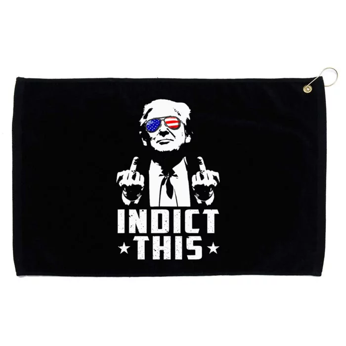 Trump Indict This Political Arrest For Republican Grommeted Golf Towel