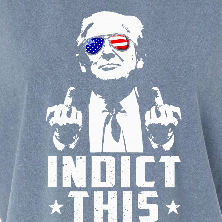 Trump Indict This Political Arrest For Republican Garment-Dyed Women's Muscle Tee