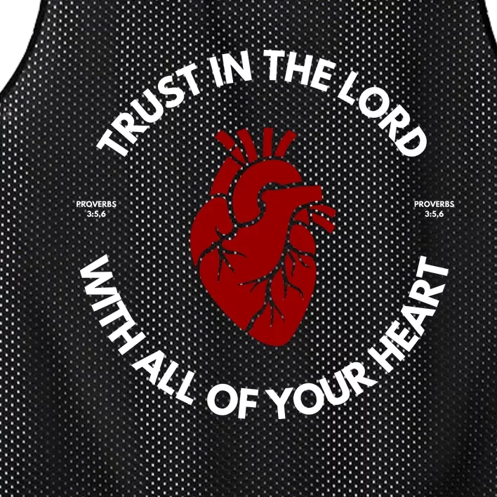 Trust In The Lord Mesh Reversible Basketball Jersey Tank