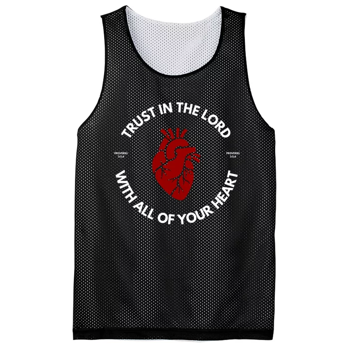 Trust In The Lord Mesh Reversible Basketball Jersey Tank