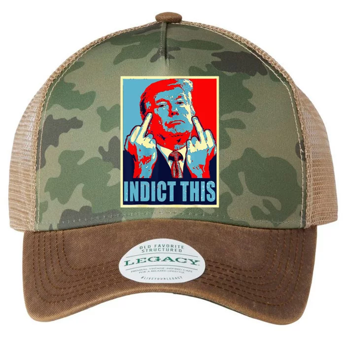 Trump Indict This Legacy Tie Dye Trucker Hat