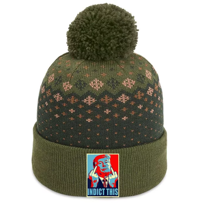 Trump Indict This The Baniff Cuffed Pom Beanie