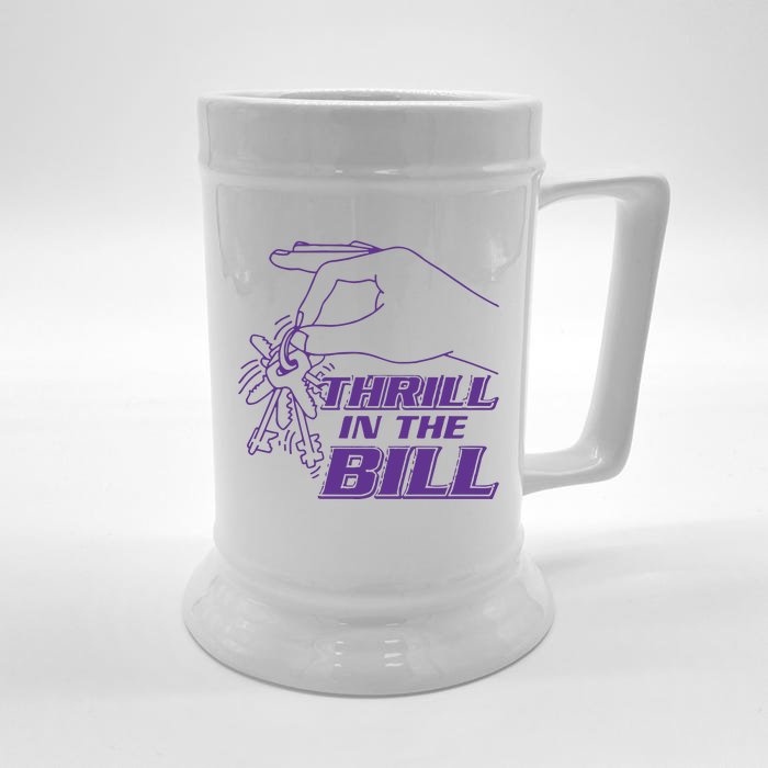 Thrill In The B Chicks University Front & Back Beer Stein