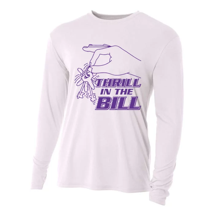 Thrill In The B Chicks University Cooling Performance Long Sleeve Crew