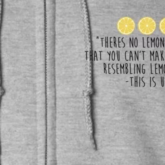 This Is Us Lemonade Full Zip Hoodie