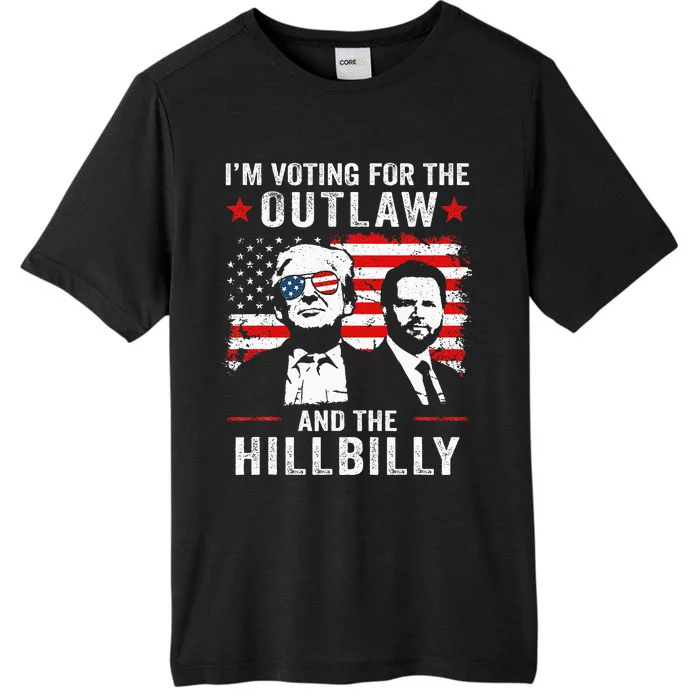 Trump IM Voting For The Outlaw And Hillbilly Trump Vance ChromaSoft Performance T-Shirt