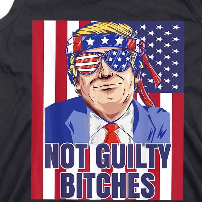 Trump Impeachment Victory Not Guilty Tank Top