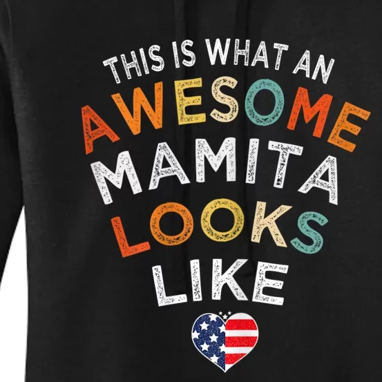 This Is What An Awesome Mamita Looks Like Women's Pullover Hoodie