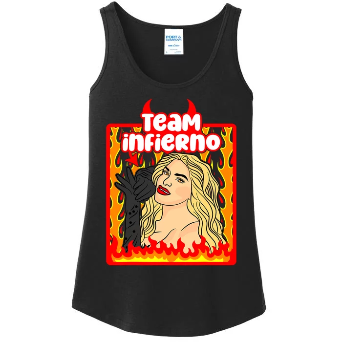 Team Infierno Wendy Guevara Funny Latina Ladies Essential Tank