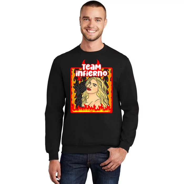 Team Infierno Wendy Guevara Funny Latina Tall Sweatshirt