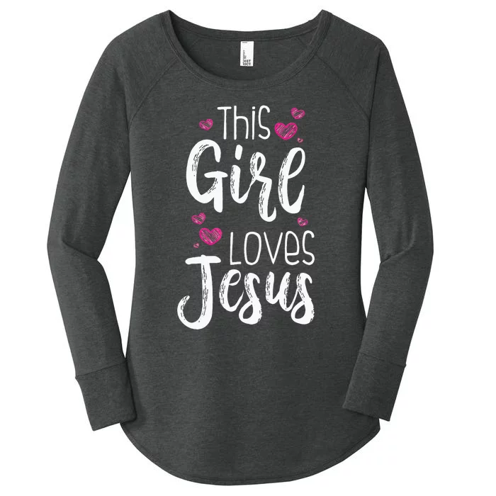 This Is What An Awesome Daughter Looks Like Women's Perfect Tri Tunic Long Sleeve Shirt