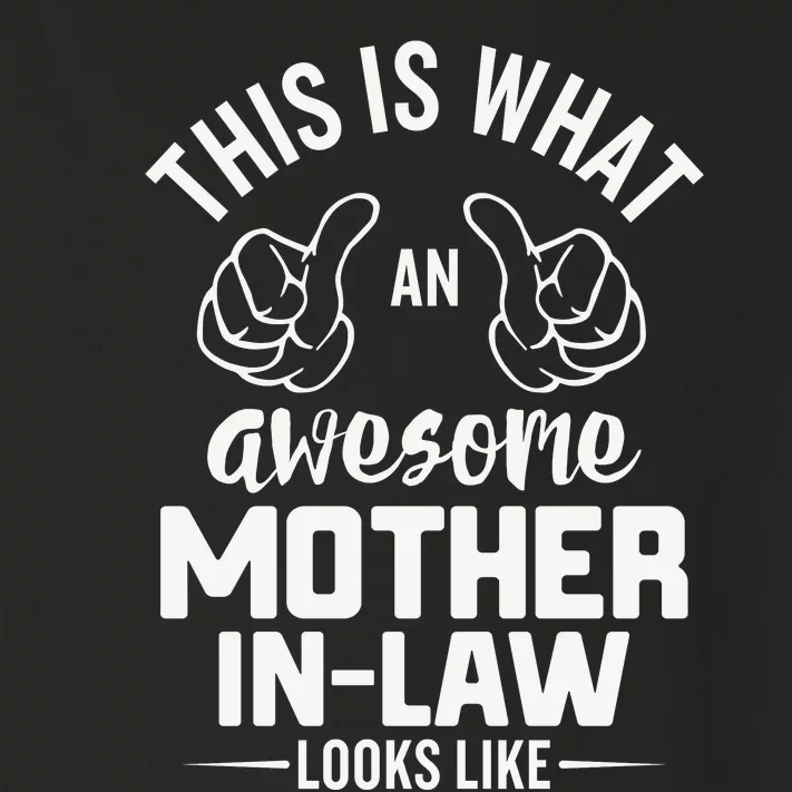 This Is What An Awesome Motherinlaw Looks Like Toddler Long Sleeve Shirt