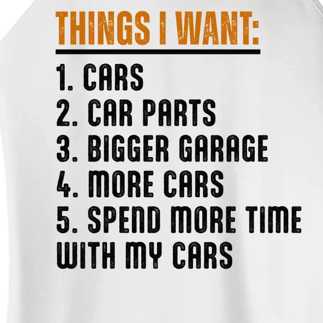 Things I Want In My Life Cars More Cars Car Women’s Perfect Tri Rocker Tank